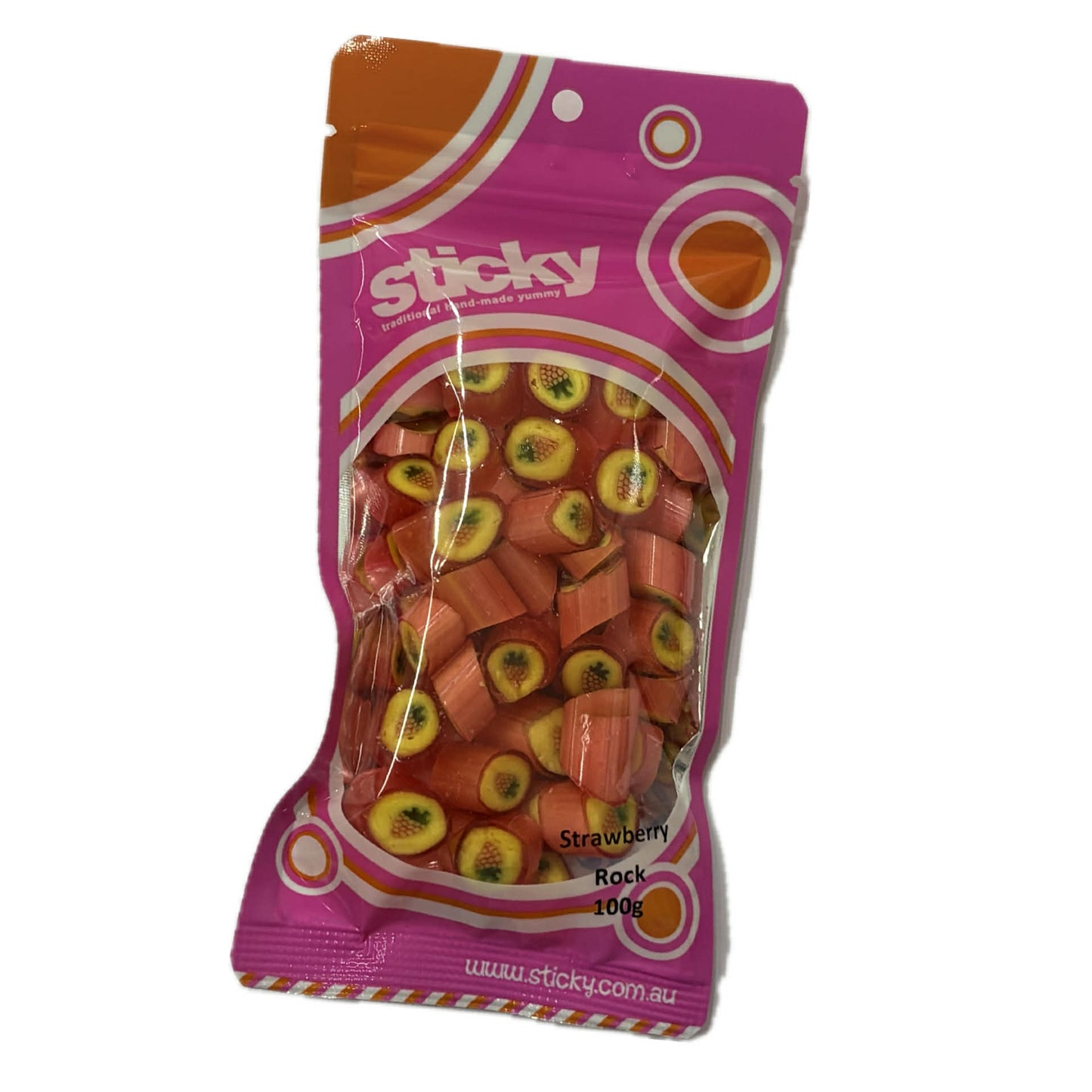 STICKY - STRAWBERRY Rock Candy