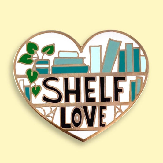 JUBLY-UMPH - "SHELF LOVE" LAPEL PIN