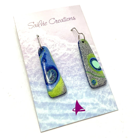 Sailvie Creations - Ocean Stone Hook Dangle Earrings