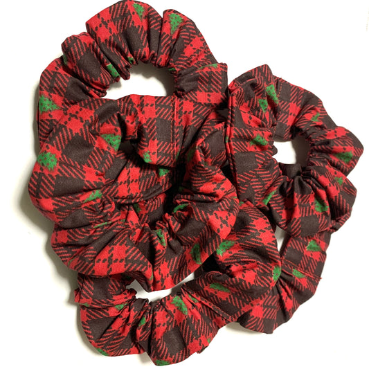 MUMMA WHOOPEE - Regular “Christmas Tartan” SCRUNCHIE