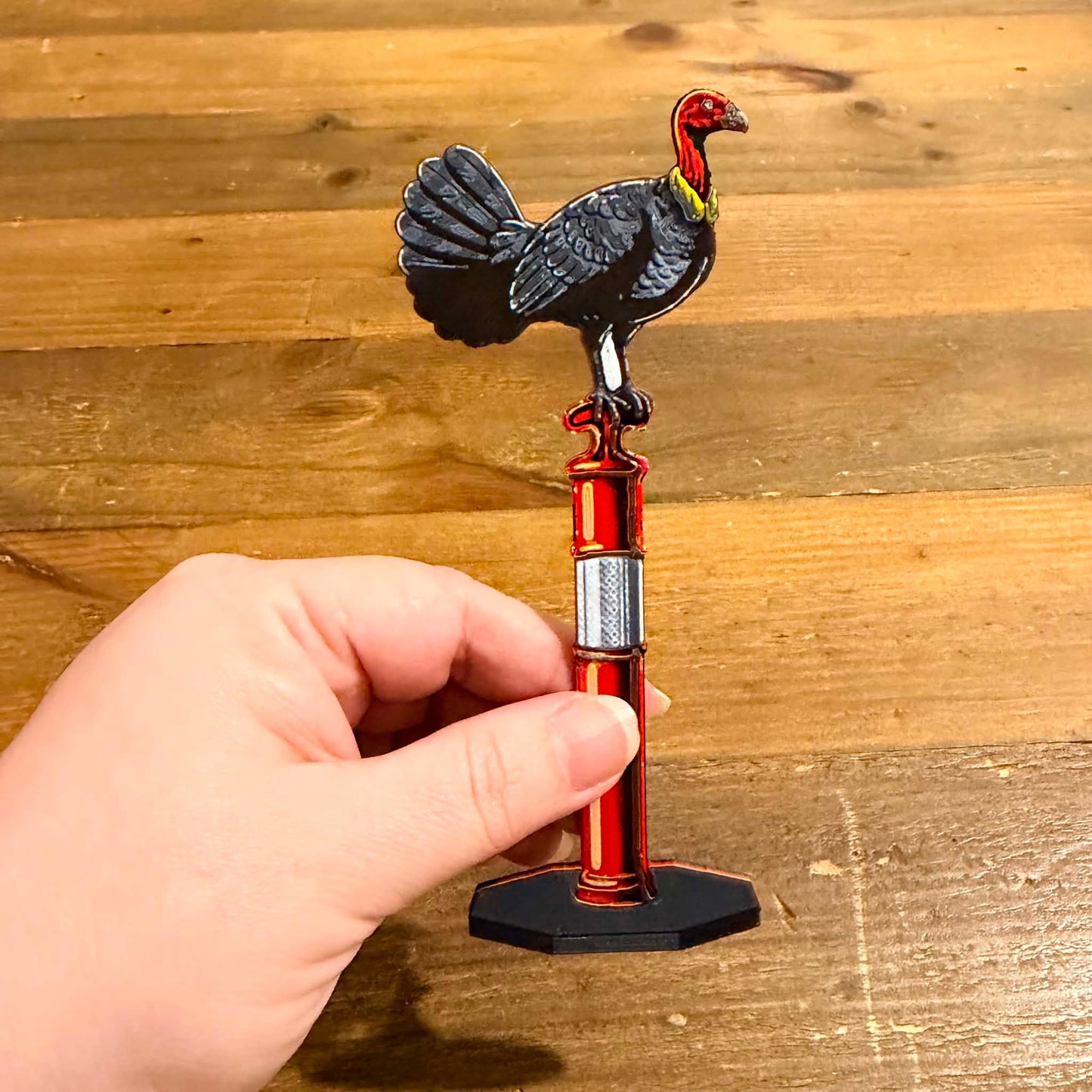 DWAYNSKI.3D - "Bush Turkey" Urban Birds Bookmark