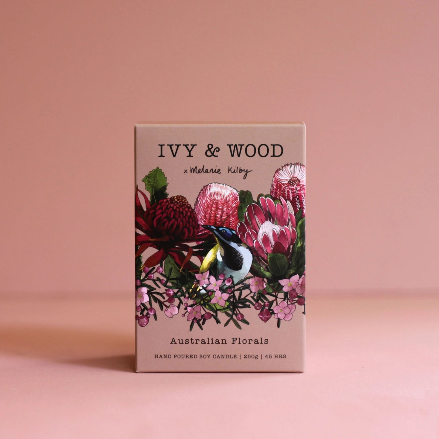 IVY & WOOD - Australian Florals Scented Candle - 'Australiana' Collection
