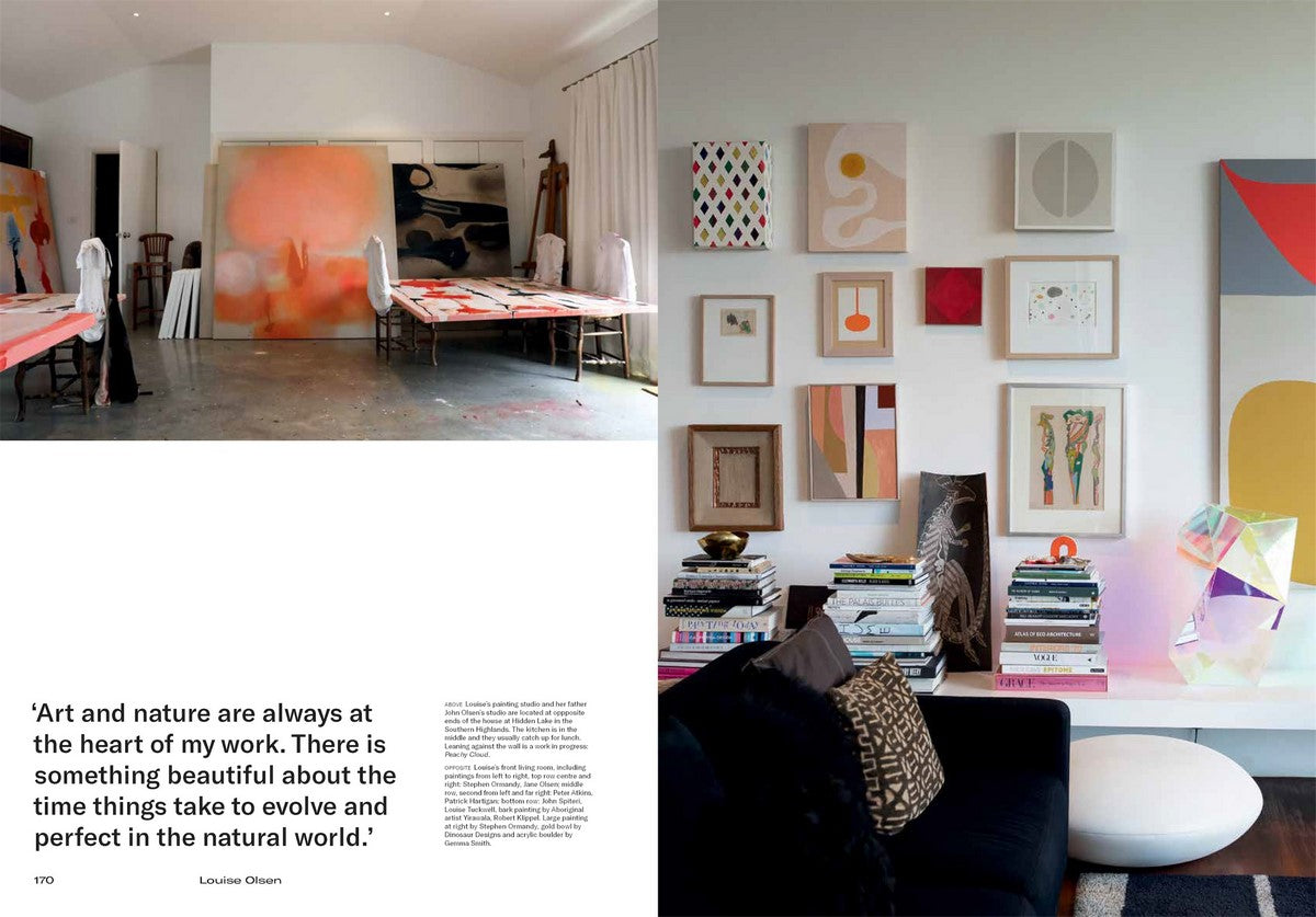 BOOKS & CO - Artists at Home - Inside the Creative Spaces of 32 Female Artists in Australia