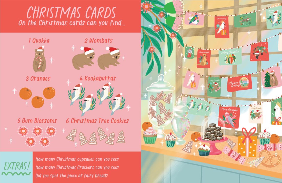 BOOKS & CO - AUSSIE CHRISTMAS: SEARCH AND FIND- Christie Williams