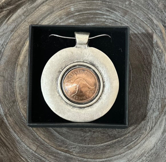 MOLLY MADE- "1964 Penny" Pendant Necklace