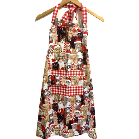 MUMMA WHOOPEE - "Christmas Kitties" Apron