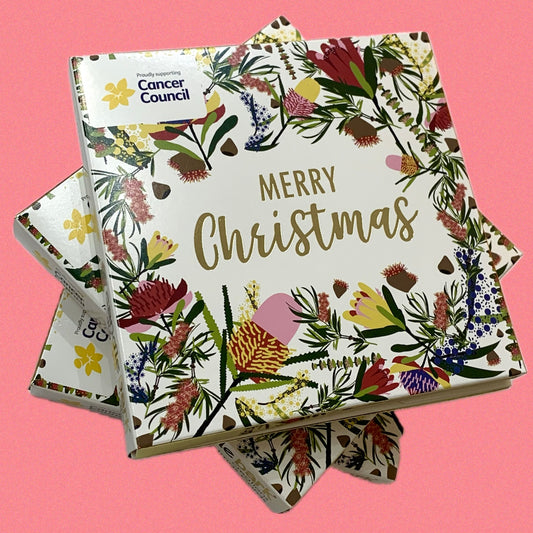 CANDLEBARK CREATIONS - "Christmas Botany" Australiana- Box of 10 Cards