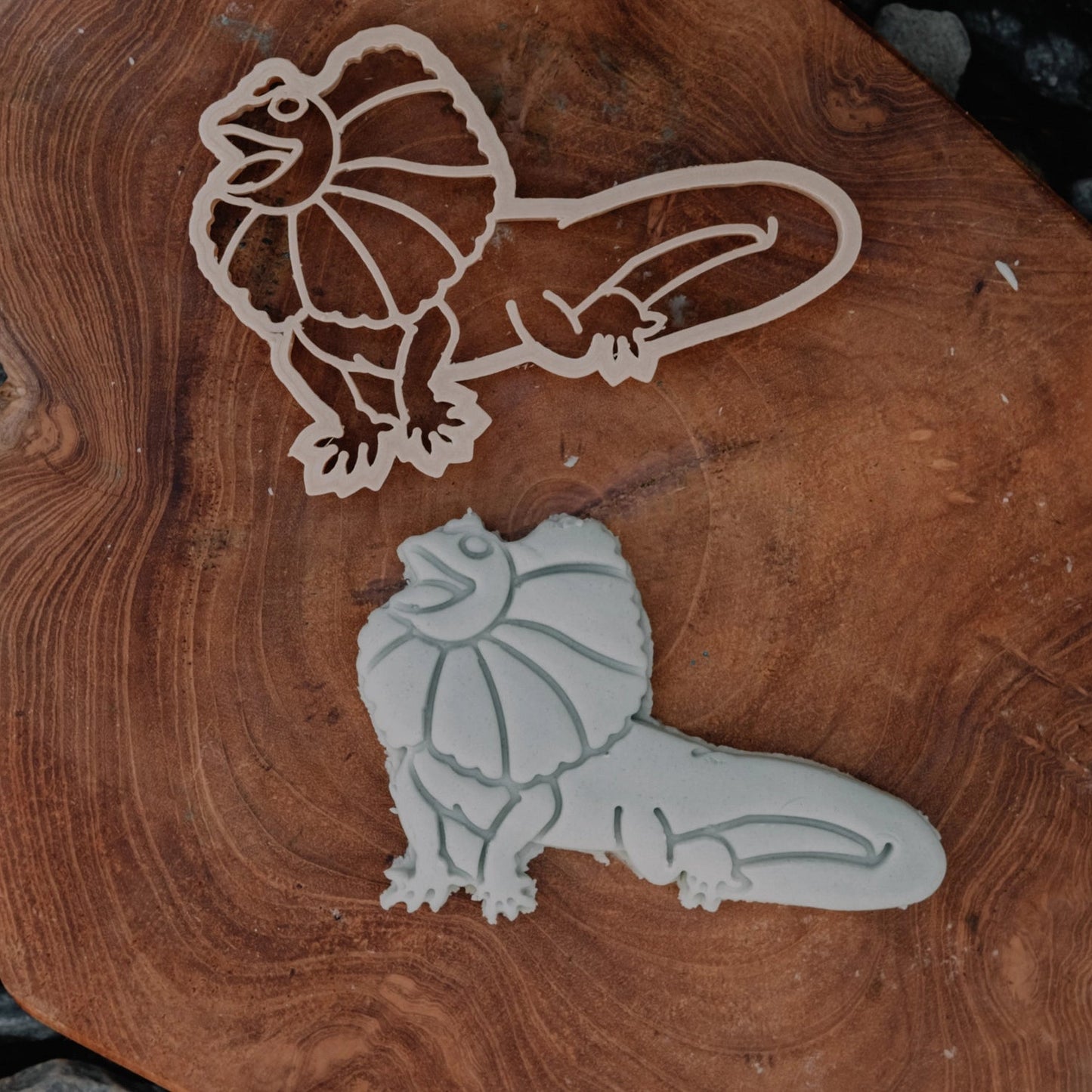 KINFOLK PANTRY- Frilled-Neck Lizard Cutter - Eco Playdough Tool