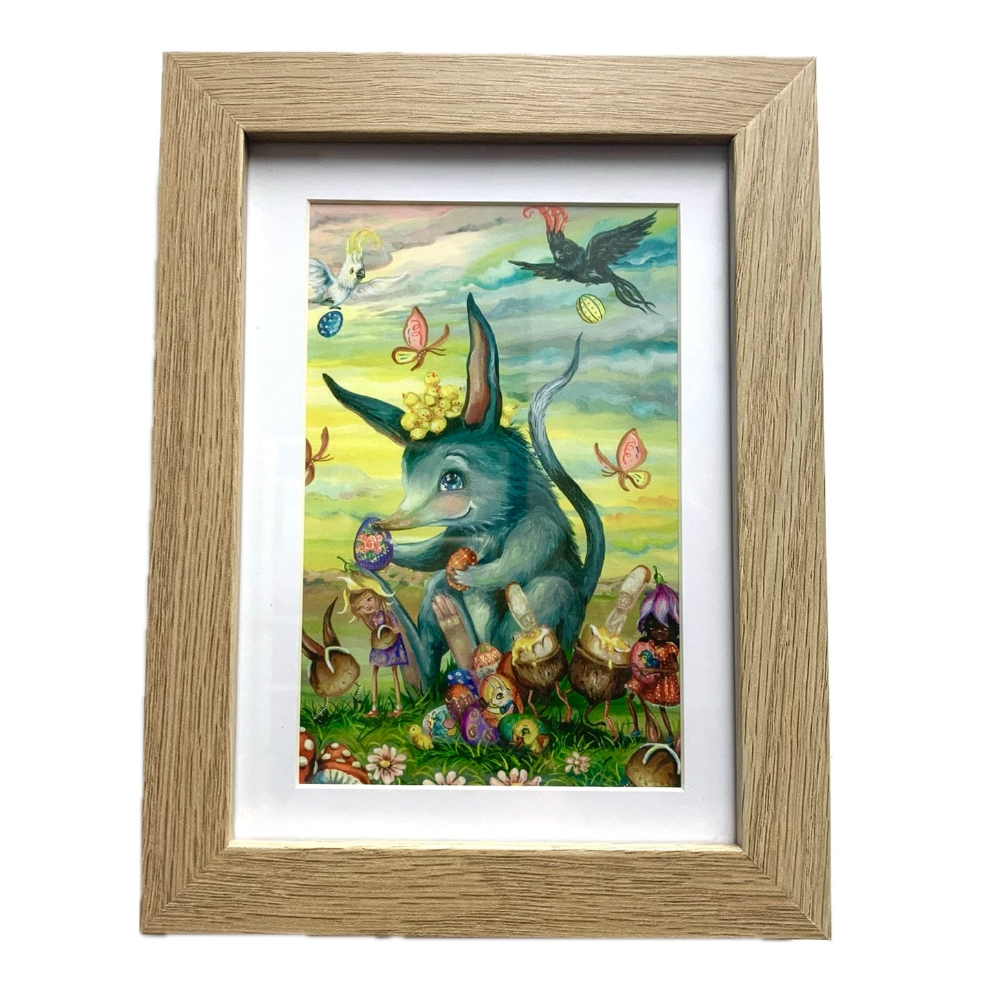 HAYLEY GILLESPIE - "Easter Bilby" Framed Image