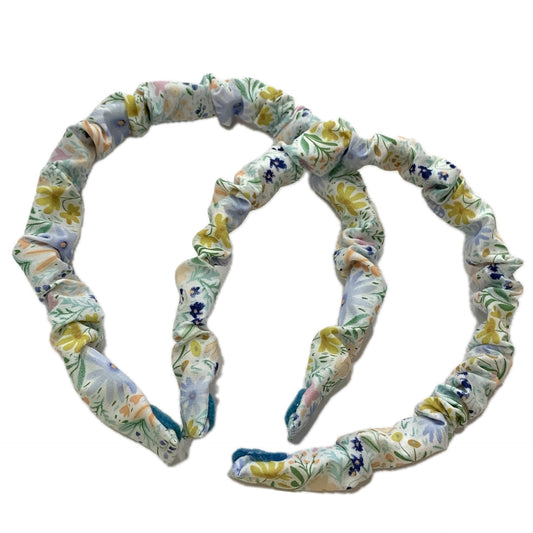 MAKIN WHOOPEE - Bunny Meadow- SMALL SCRUNCHIE HEADBANDS