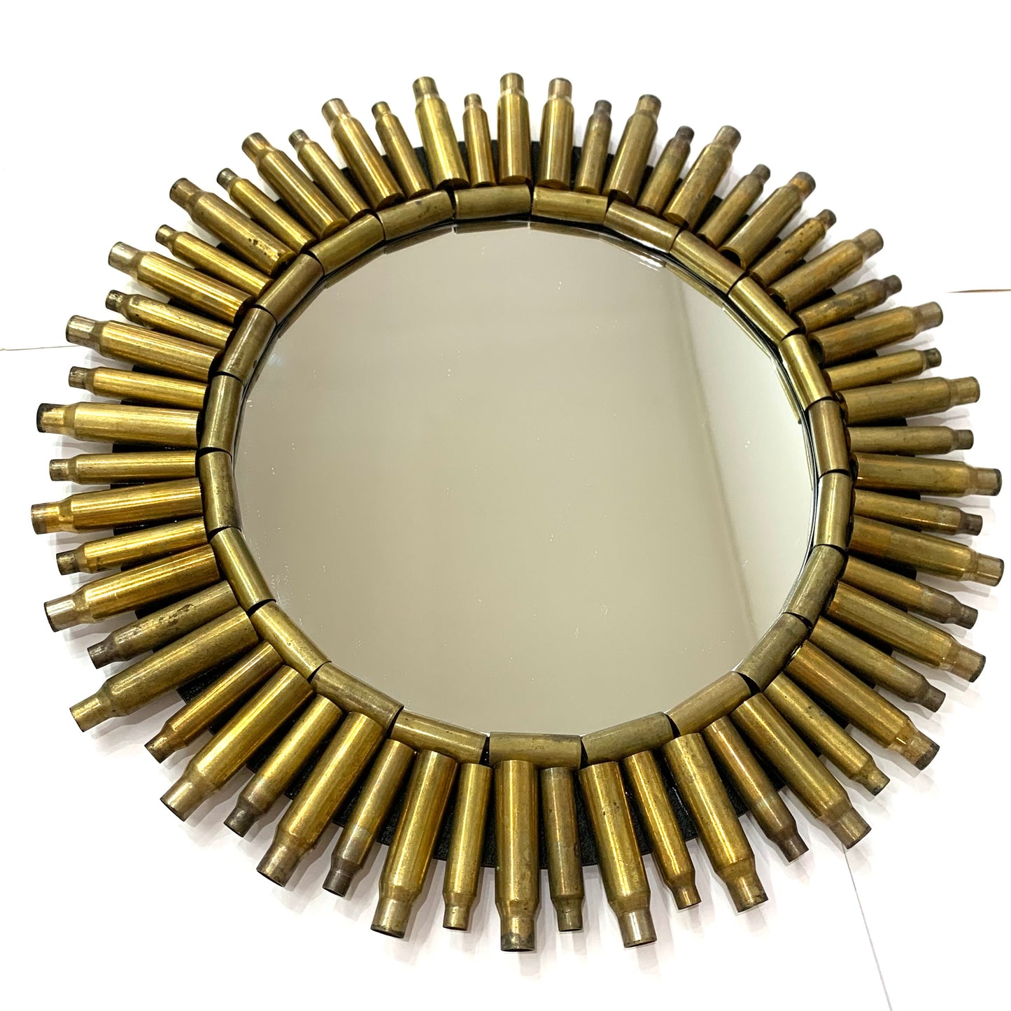 WILD BRASS- Bullet Casing Mirrors- Wide Frame