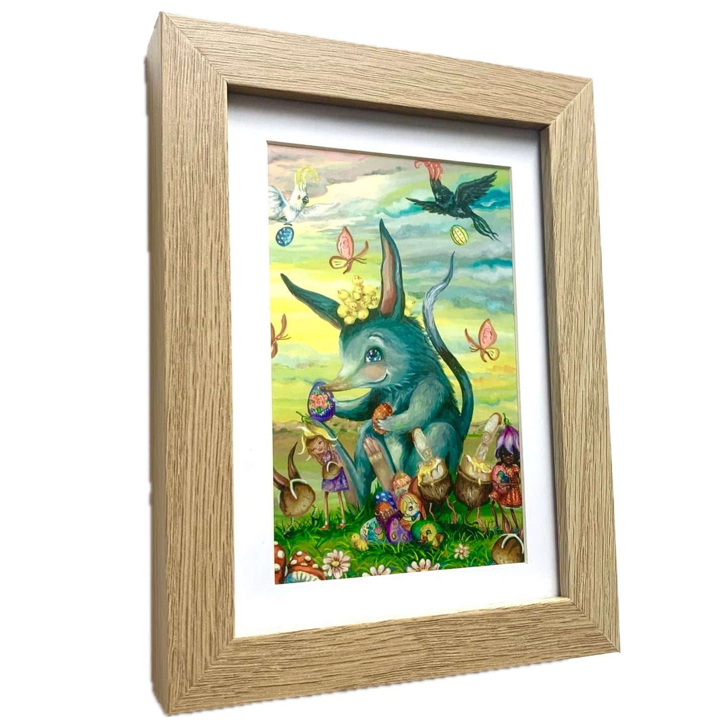 HAYLEY GILLESPIE - "Easter Bilby" Framed Image