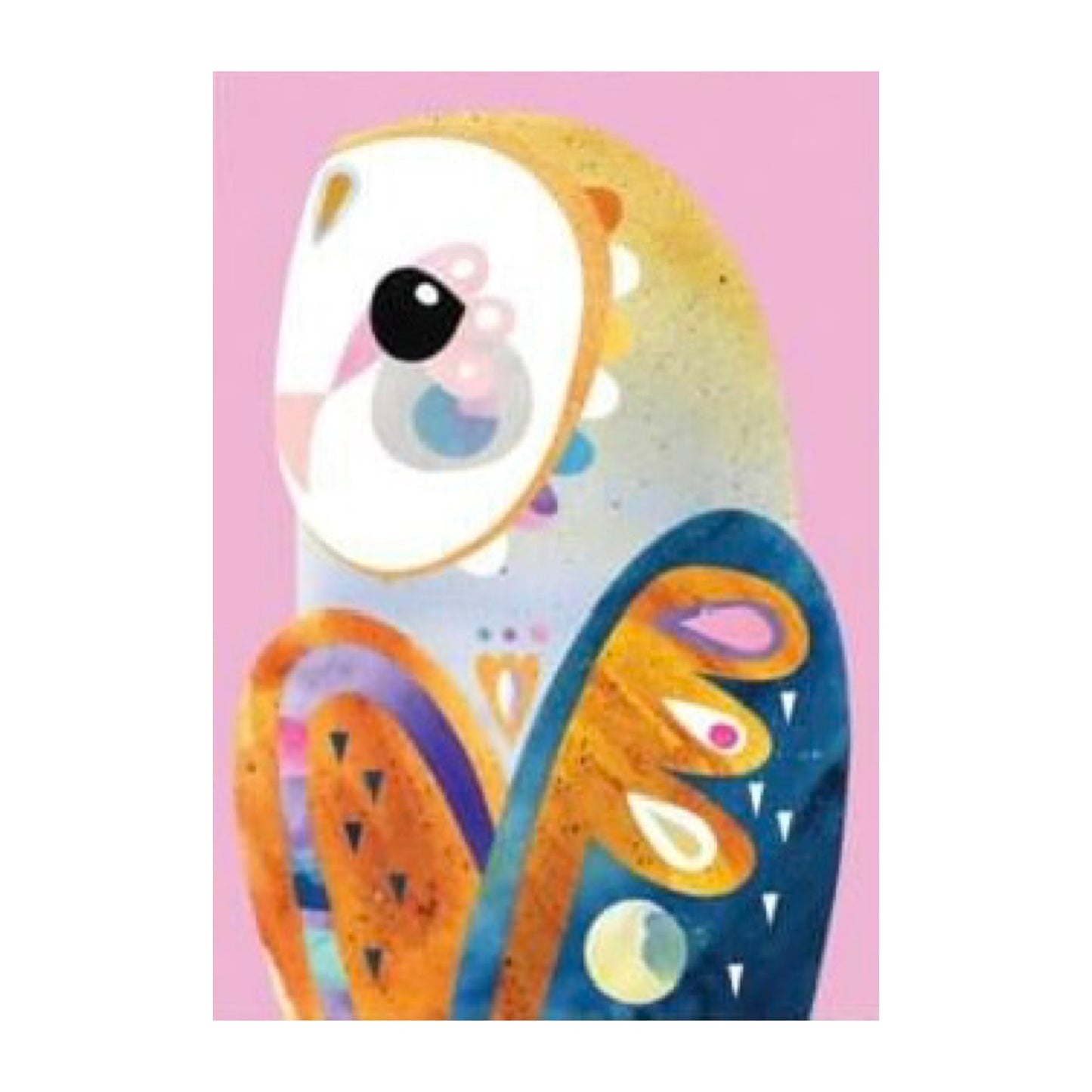 PETE CROMER - Framed "Owl" Pete Cromer Print