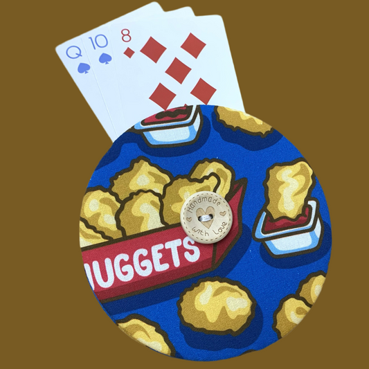 OH SEW ROSY: Playing Card Holders- CHICKEN NUGGETS