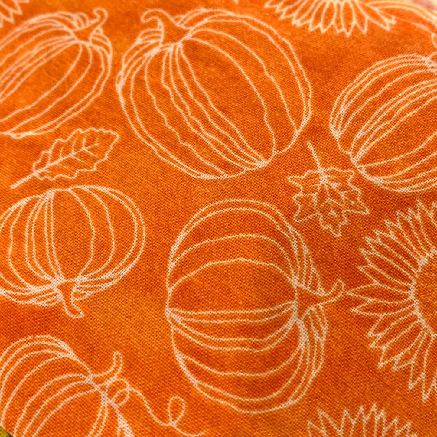 MUMMA WHOOPEE - "Pumpkin Patch" REGULAR HALLOWEEN SCRUNCHIES