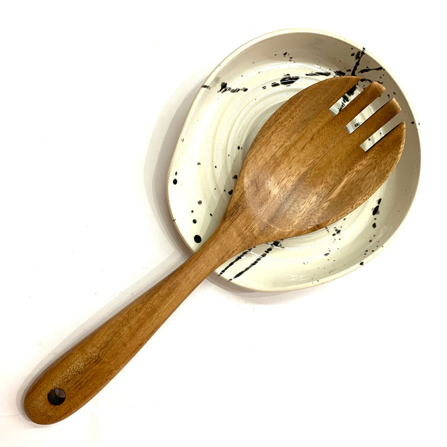 POTTERESS BY ALICIA - Spoon Rest - Black Splash