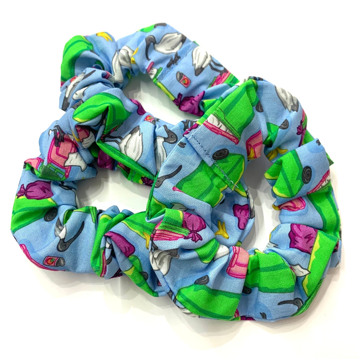 MUMMA WHOOPEE - "Bin Chicken" REGULAR SCRUNCHIES