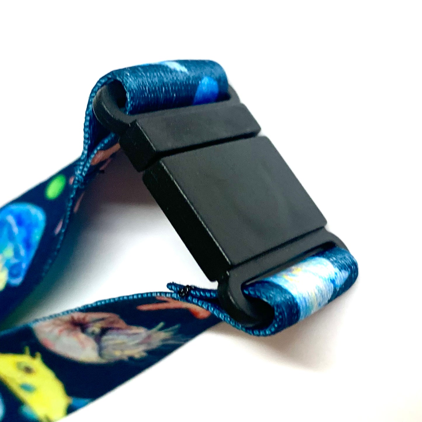 WATERCOLOURS BY CAT- Australian Marine Animal Lanyard- Dark Blue