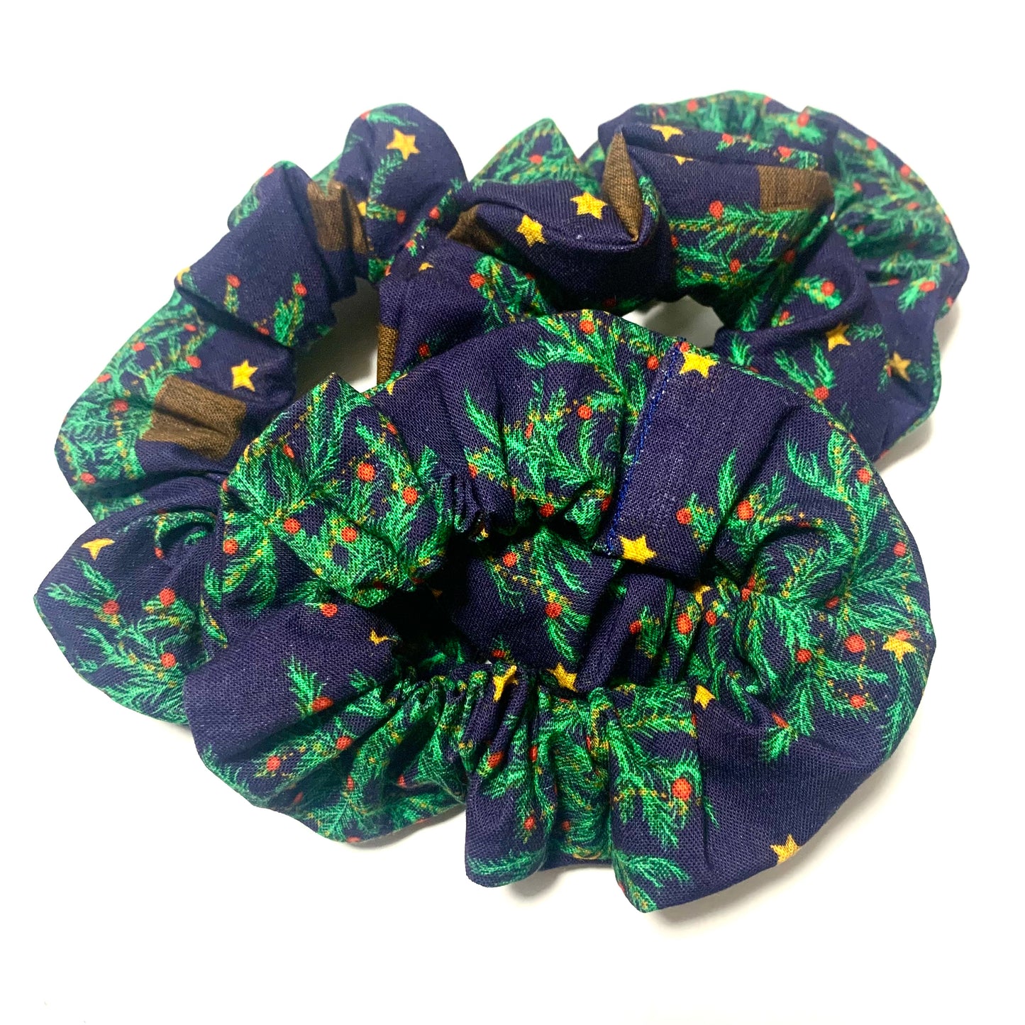 MAKIN' WHOOPEE - Regular “Big Christmas Trees” SCRUNCHIES