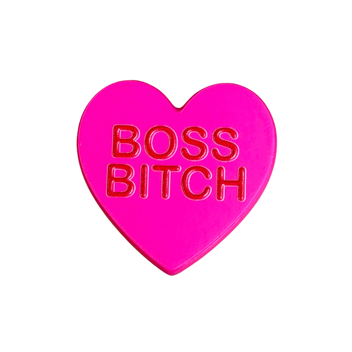 DWAYNSKI.3D - "BOSS B*TCH" - CONVERSATION HEART MAGNETS