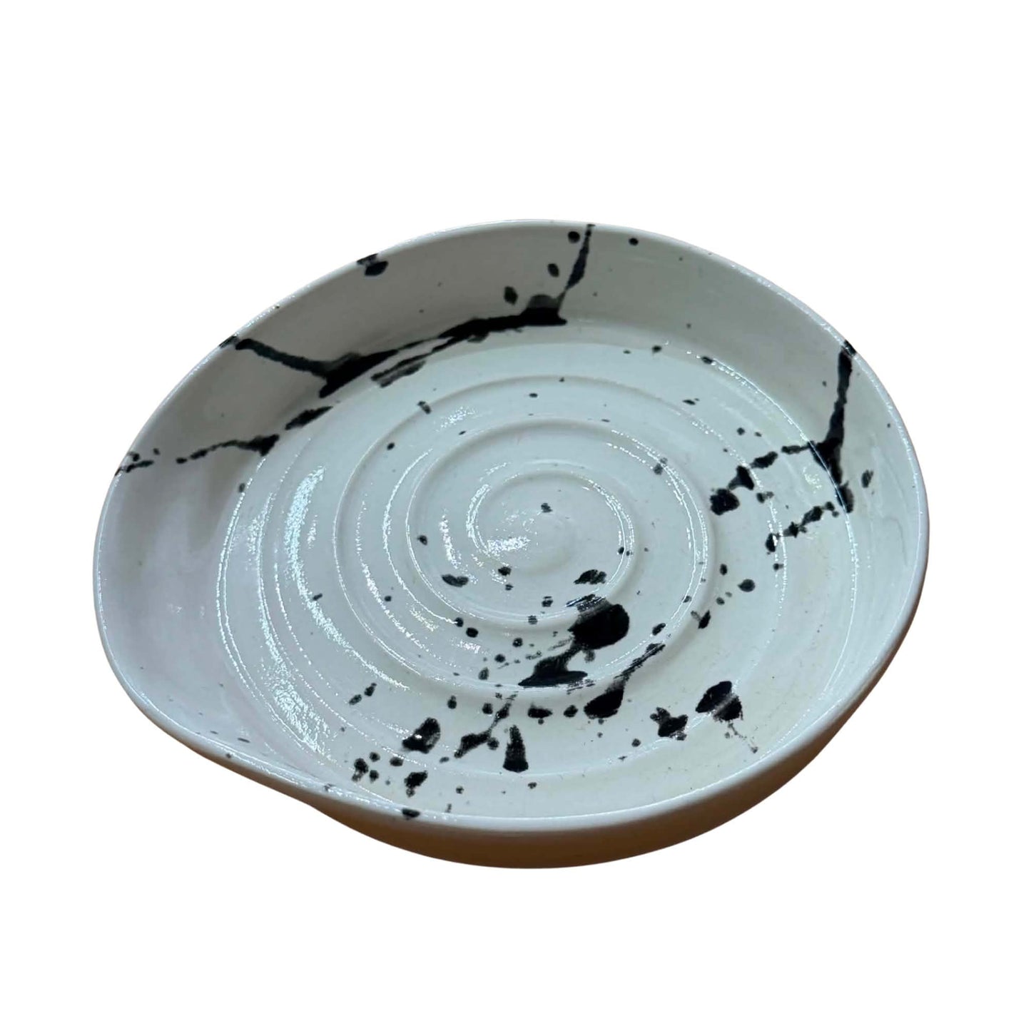 POTTERESS BY ALICIA - Spoon Rest - Black Splash 2