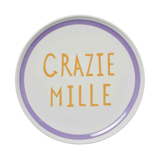 In The Roundhouse - "Grazie Mille" Plate LARGE