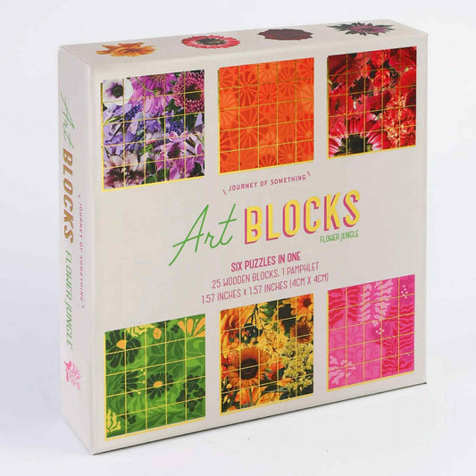 JOURNEY OF SOMETHING - ART BLOCKS - FLOWER JUNGLE