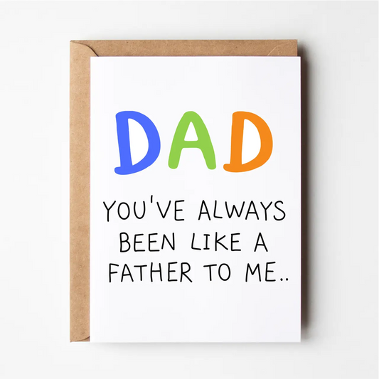 FRIENDS OF HENRY - "LIKE A FATHER TO ME" - Greeting Card