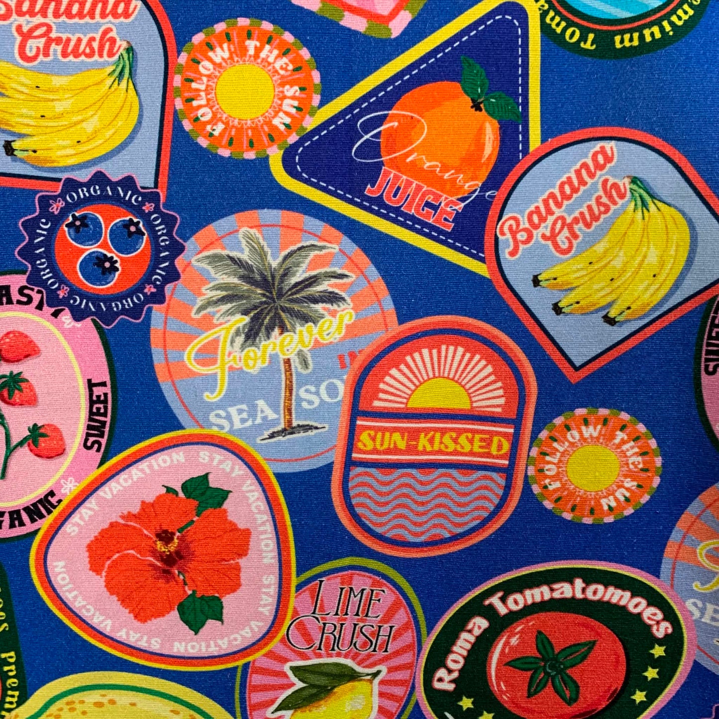 MUMMA WHOOPEE - "FRUIT STICKERS" Apron