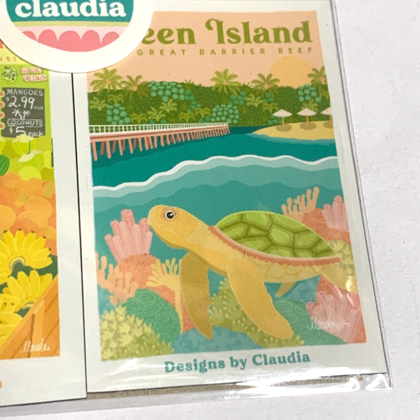 Designs by Claudia - Cairns Magnets - Pack of 4