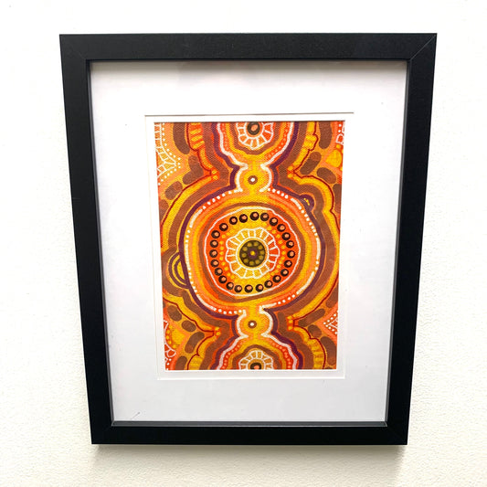 ART BY GAYLEE - Small Framed Original Painting #6