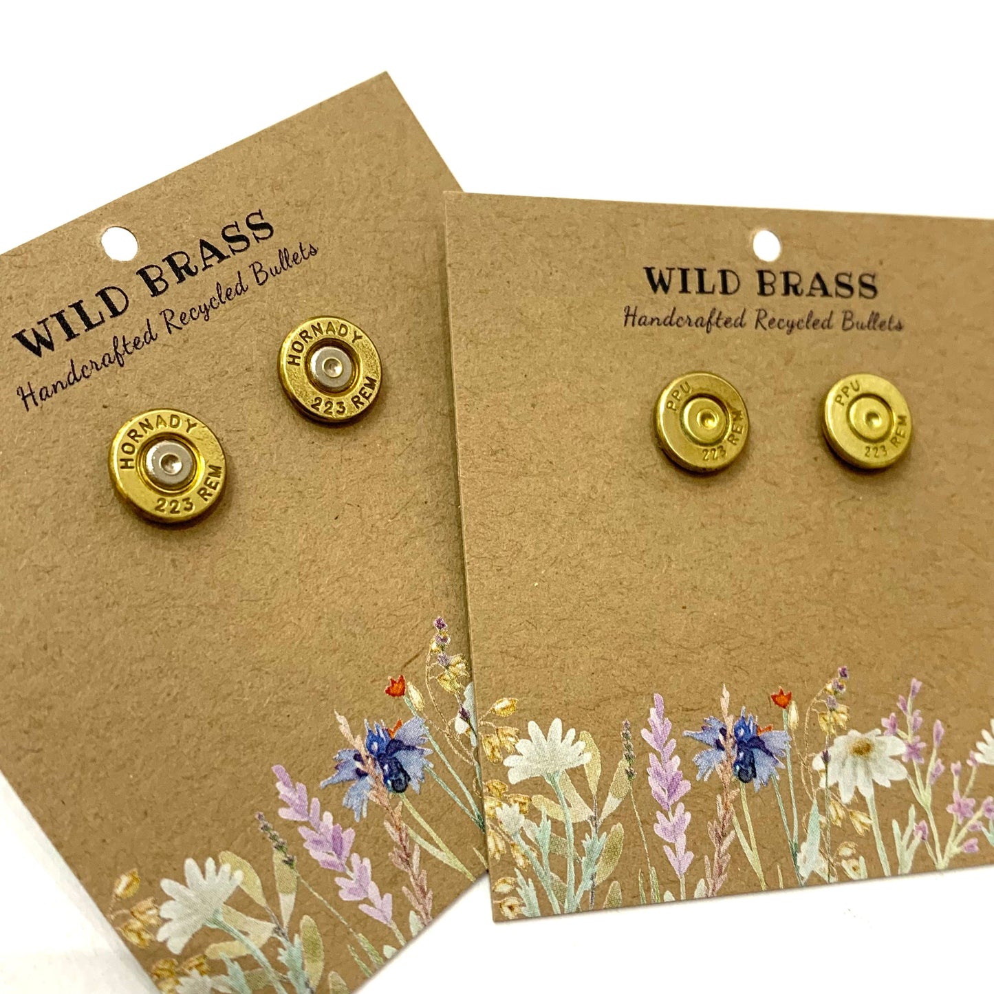 WILD BRASS- Small Studs- Brass Primer