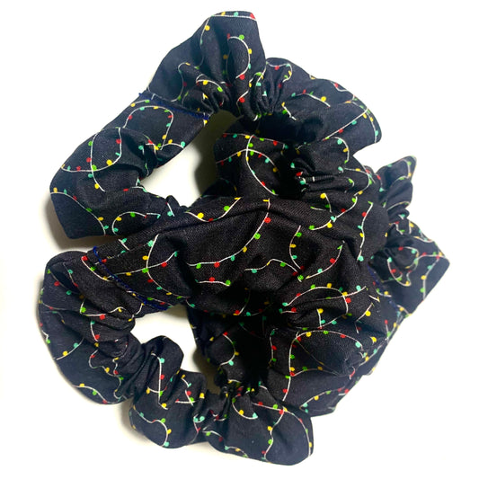 MAKIN' WHOOPEE - Regular “Christmas Lights” SCRUNCHIES