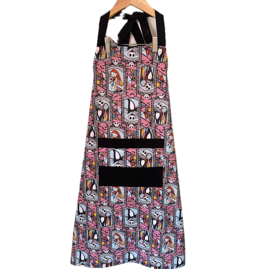 MUMMA WHOOPEE - "Jack & Sally" Nightmare Before Christmas Apron