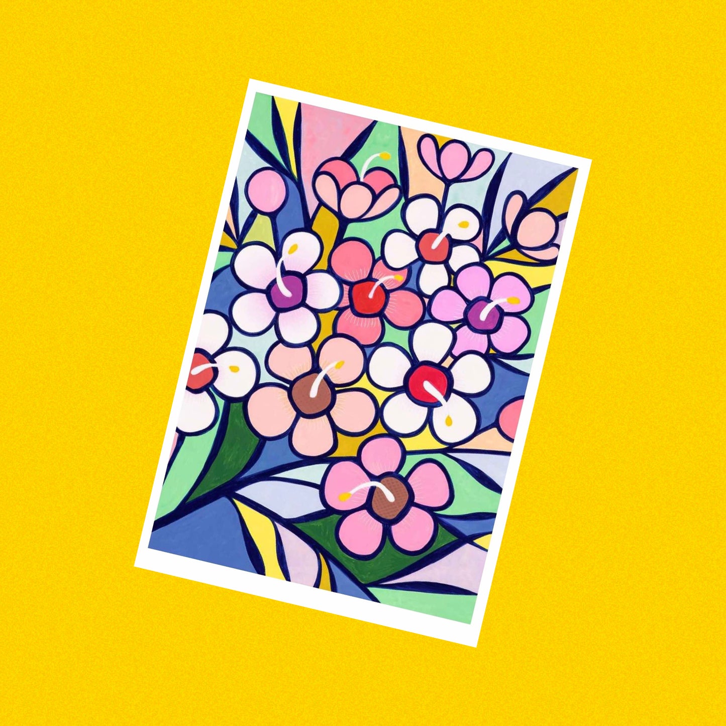 CLAIRE ISHINO- SMALL LIMITED EDITION A5 PRINTS- Wonderful Wax Flower