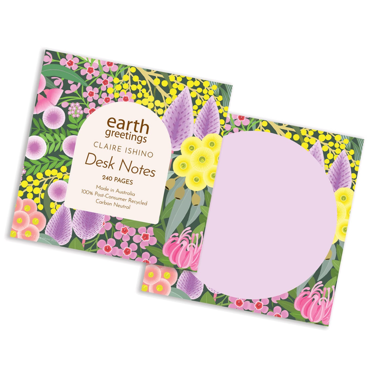 EARTH GREETINGS- Native Gems- Desk Notes