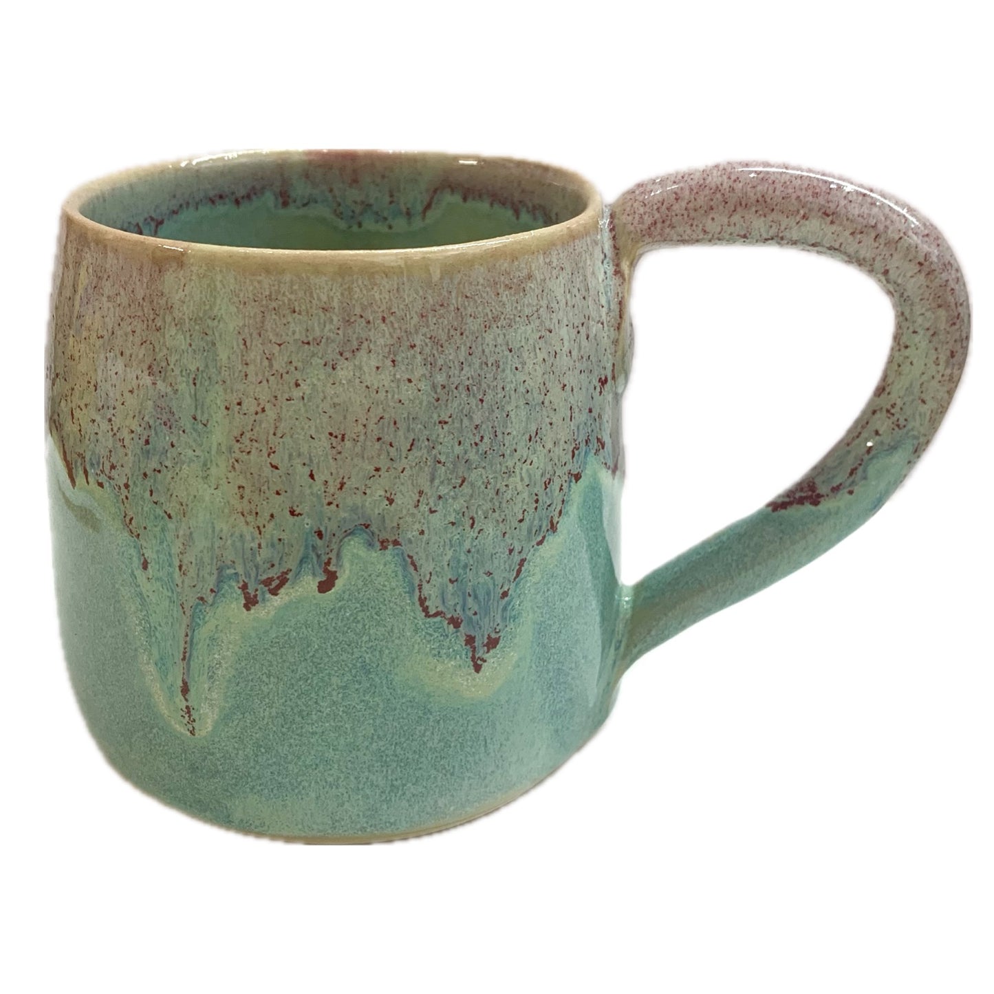 EARTH BY HAND- Pink & Blue Glazed Mugs