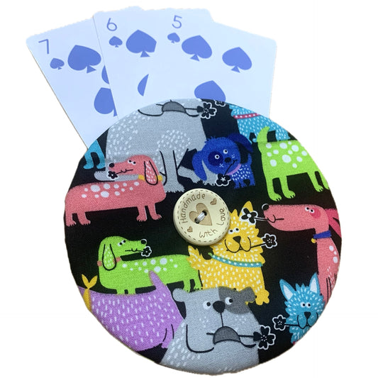 OH SEW ROSY: Playing Card Holders- Dogs