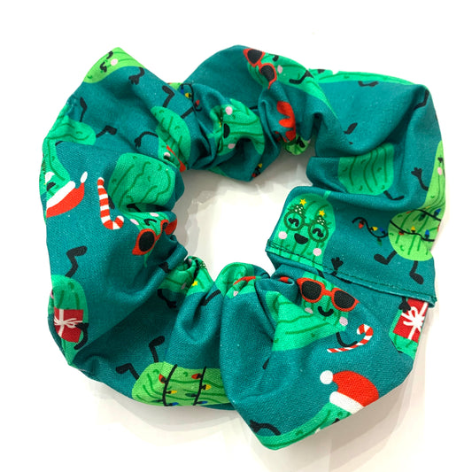 MUMMA WHOOPEE - Jumbo "Christmas Pickles" Christmas Scrunchies