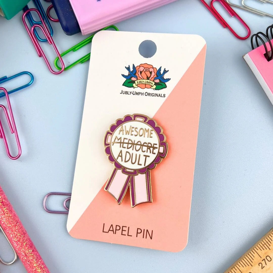 JUBLY-UMPH - "Awesome Adult" Award - Lapel Pin
