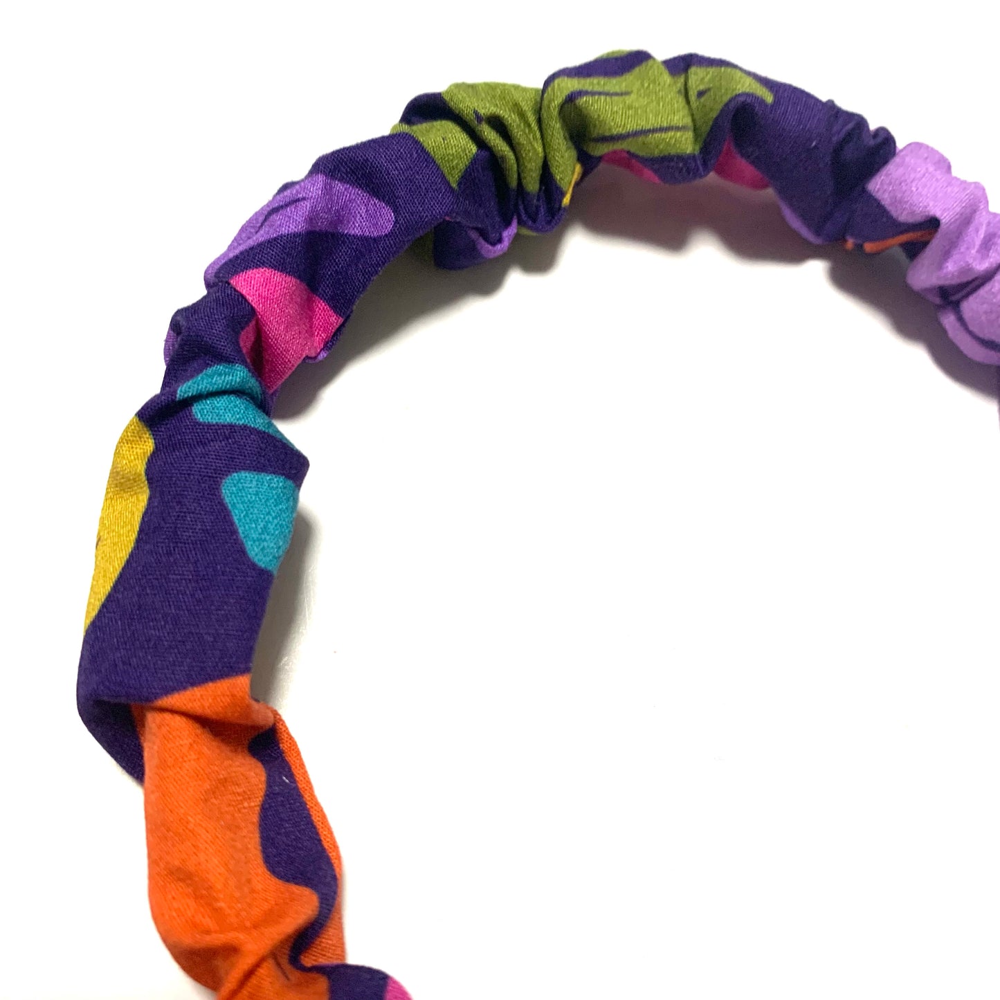 THIS BIRD HAS FLOWN -  "Abstract Ellie" - SMALL SCRUNCHIE HEADBANDS