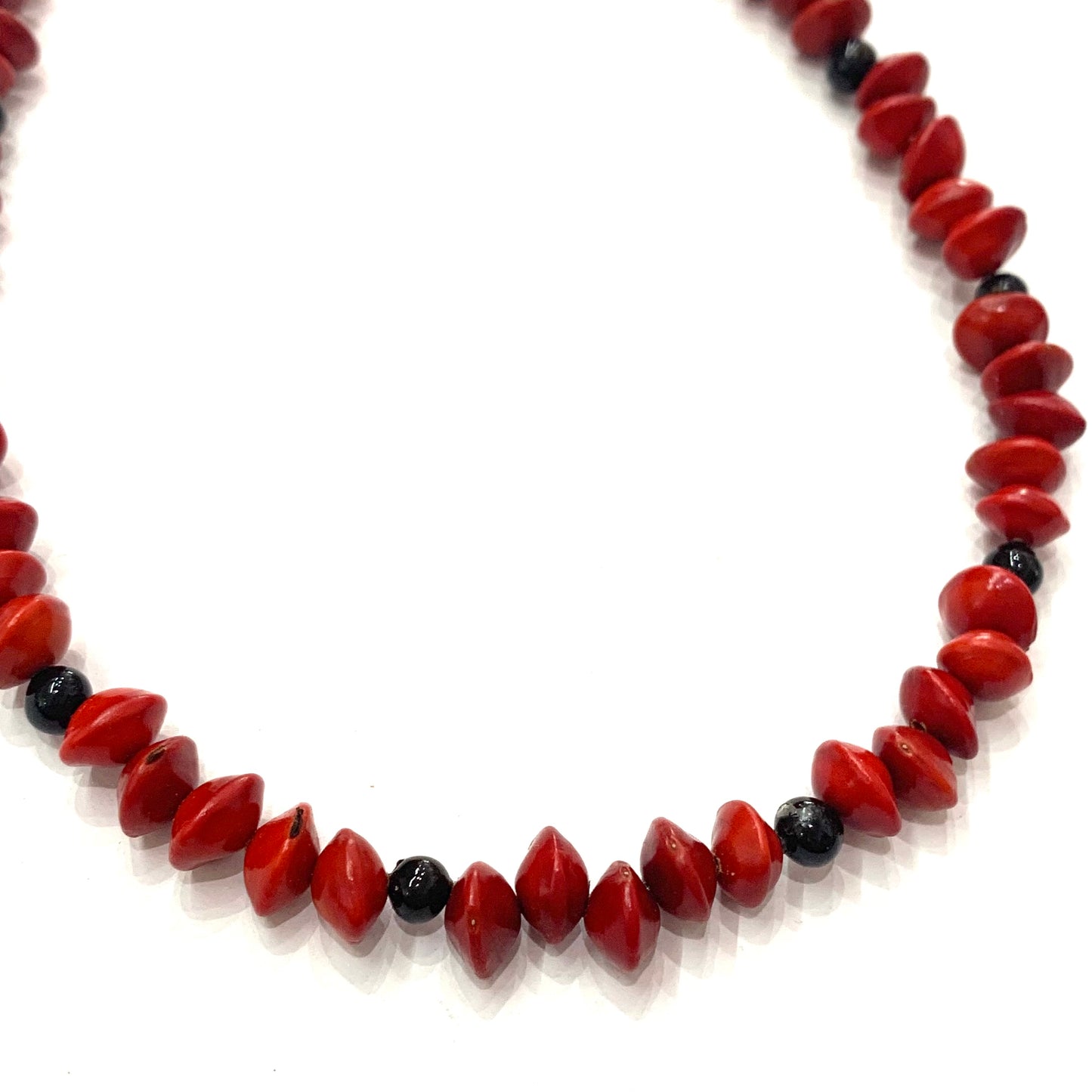 MICHELLE WEARE - Indigenous Seed Necklaces- Red & Black