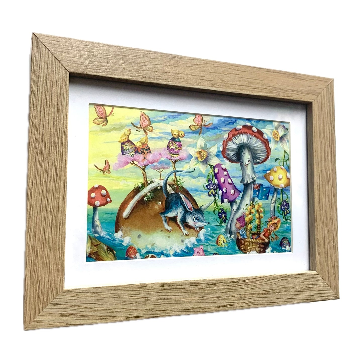 HAYLEY GILLESPIE - "Easter Bun-ny Bilby" Framed Image