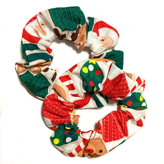 MUMMA WHOOPEE - Jumbo "Christmas Cookies”" Christmas Scrunchies