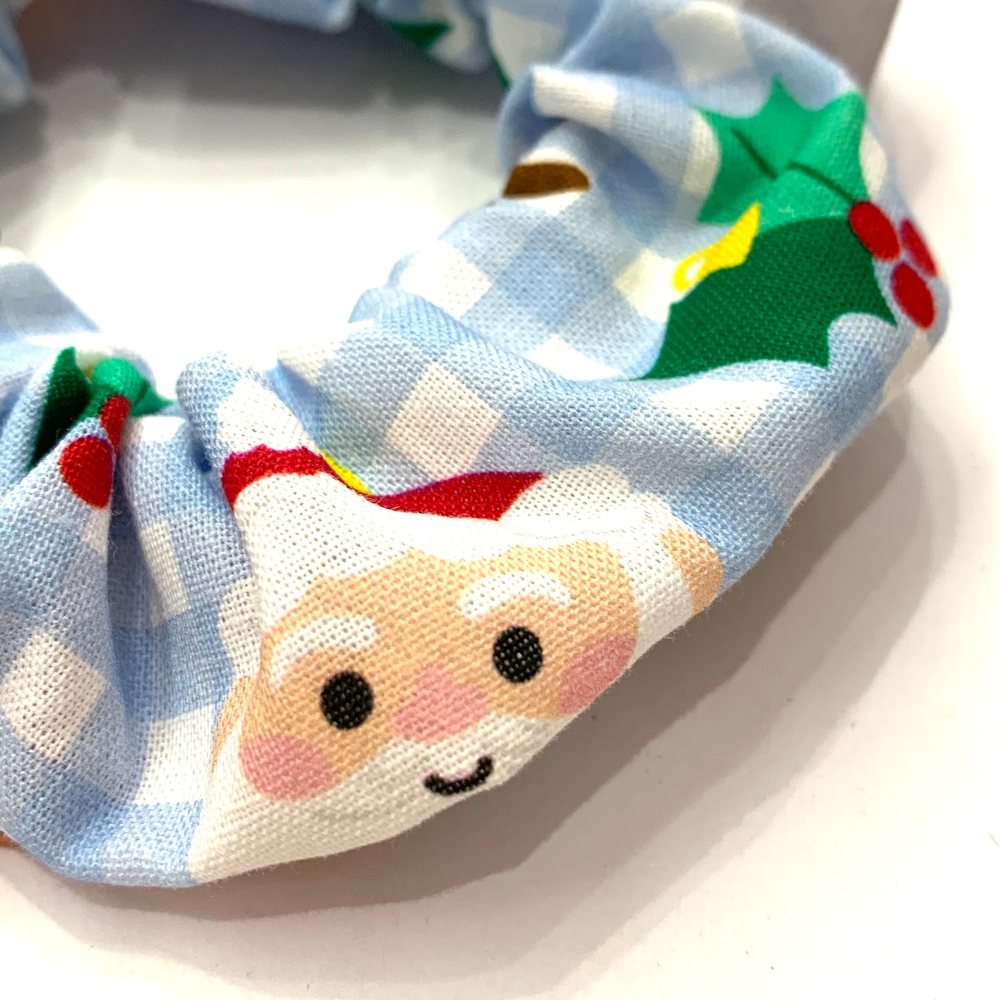 MAKIN' WHOOPEE - "Checkered Cutemas" Christmas Scrunchies