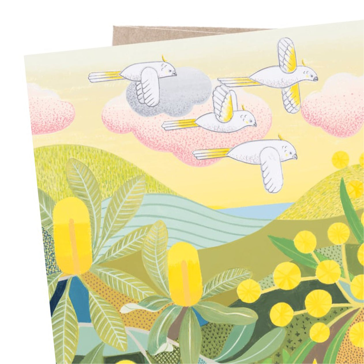 EARTH GREETINGS- Sunrise- Greeting Card