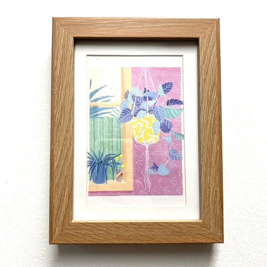 AHD PAPER CO - "Planter" - Framed Image By Sarah Strickland