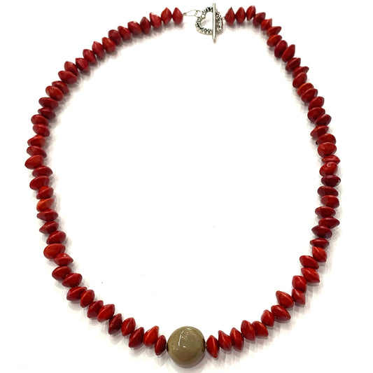 MICHELLE WEARE - Indigenous Seed Necklaces- Bush Pearl