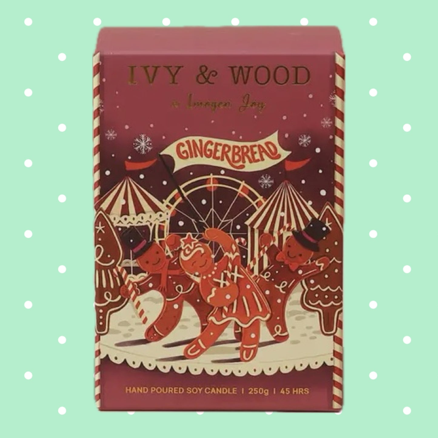 IVY & WOOD - "Gingerbread"-Limited Edition Christmas Candle