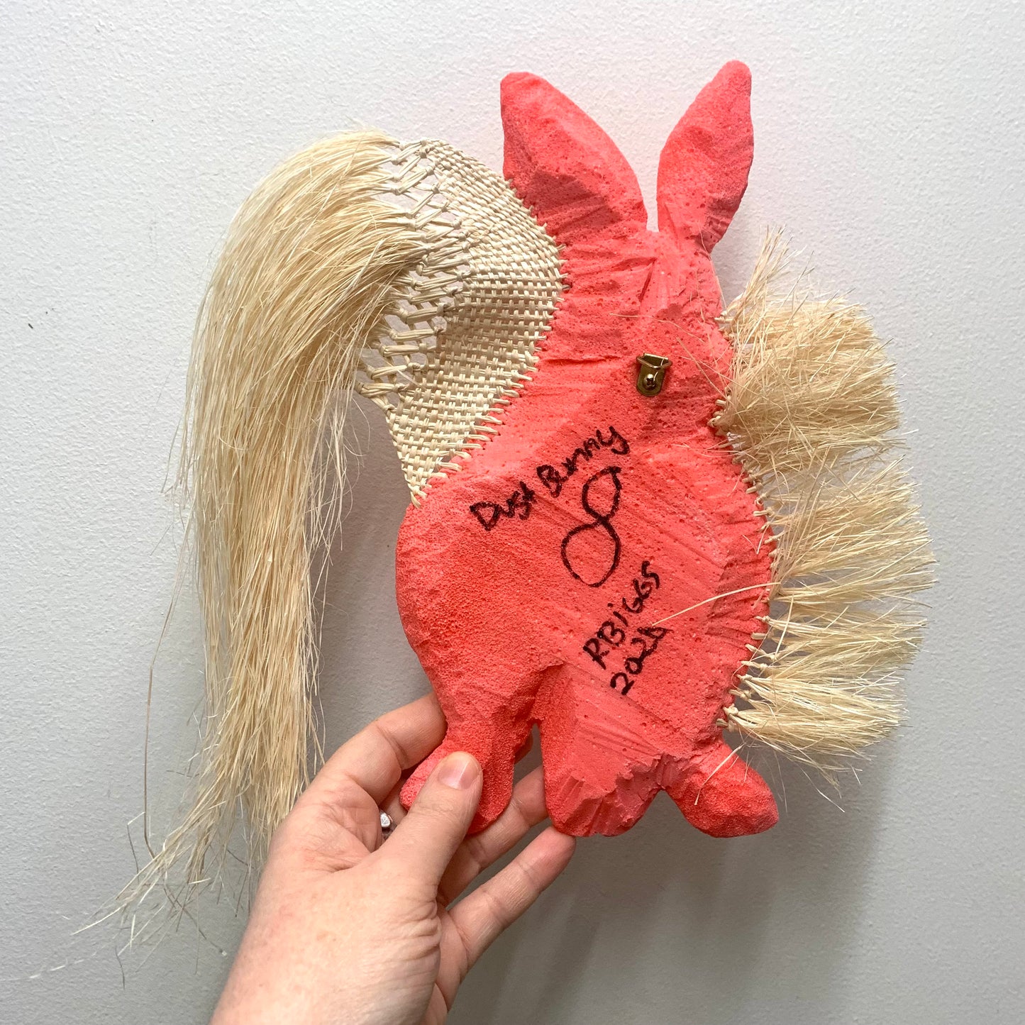 RAEWYN BIGGS ARTWORK - Dust Bunny #8- A Tidy House Exhibition Series